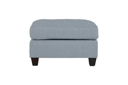 The Linen Gray Cocktail Ottoman - view 2