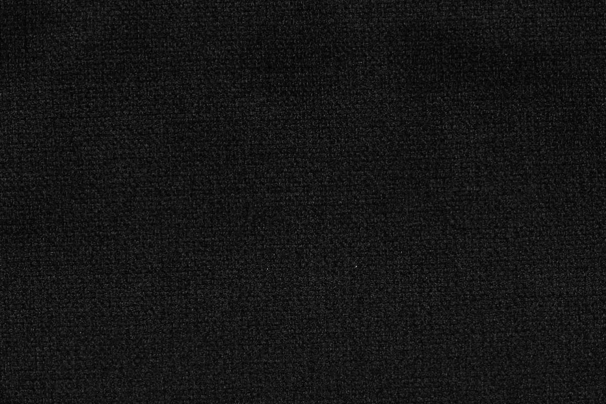 The Holloway Black Linen-Look Sectional with Ottoman – 3 Piece