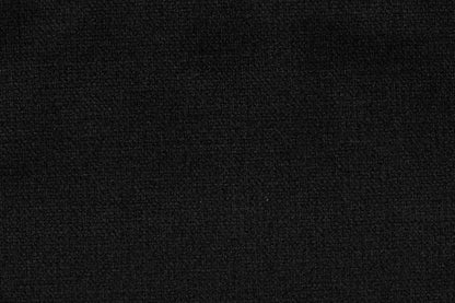 The Holloway Black Linen-Look Sectional with Ottoman – 3 Piece