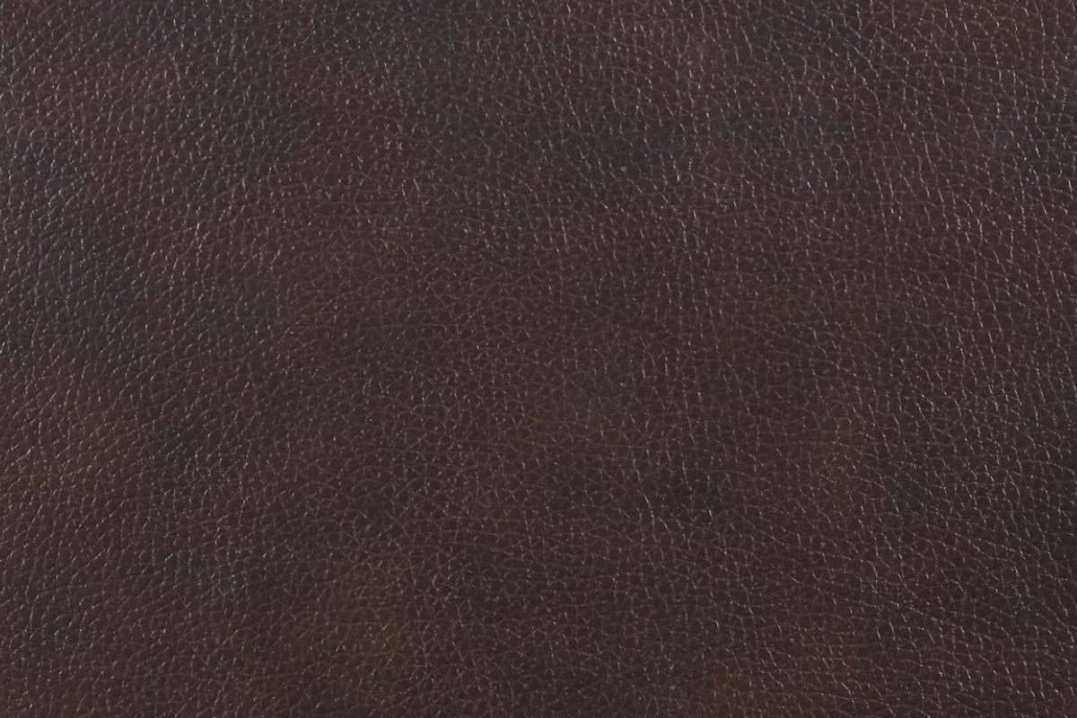 The Kessler Dark Brown Gel Leatherette Manual Reclining Sectional – 3 Piece - view 2