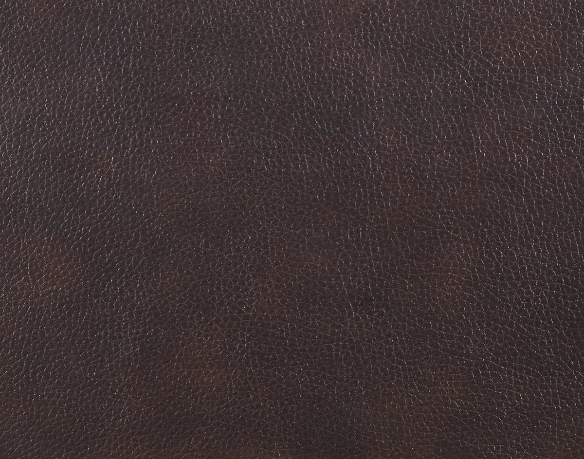 The Kessler Dark Brown Gel Leatherette Manual Recliner Sofa - view 4