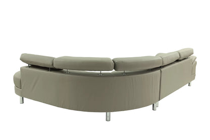 The Calloway Light Gray Sectional – 2 Piece - view 6