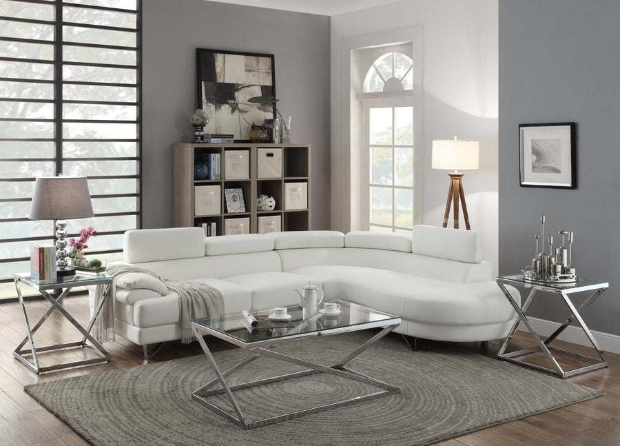 Seccional Calloway Blanco – 2 Piezas