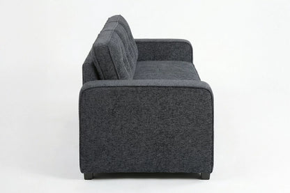 The Marlowe Dark Gray Chenille Convertible Sleeper Sofa - view 6