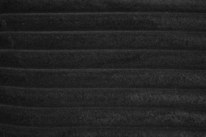 The Pemberton Black Corduroy Convertible Sleeper Chair - view 4