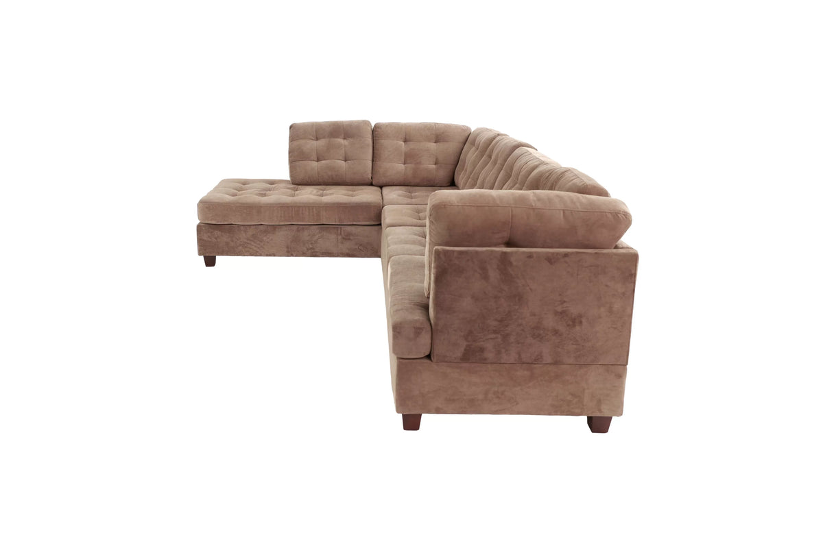 The Whitaker Truffle Sectional – 2 Piece