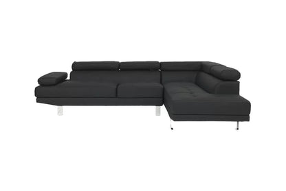 The Beckett Black Sectional – 2 Piece - view 2