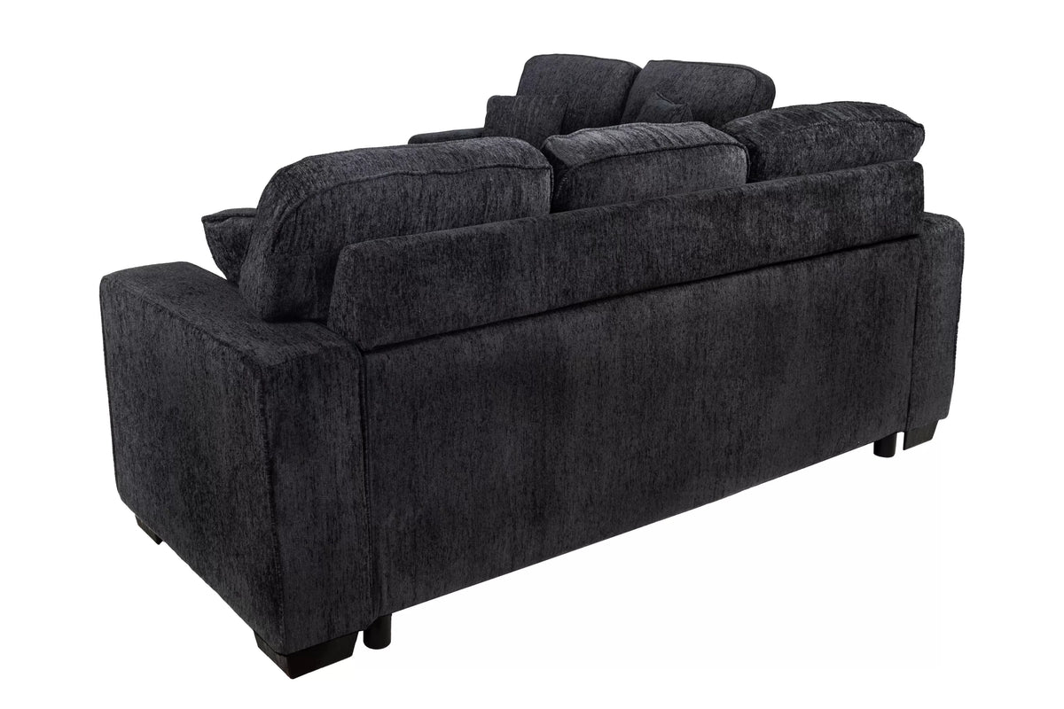 Bellamy Black Sofa Set – 2 Piece - alternate view 6