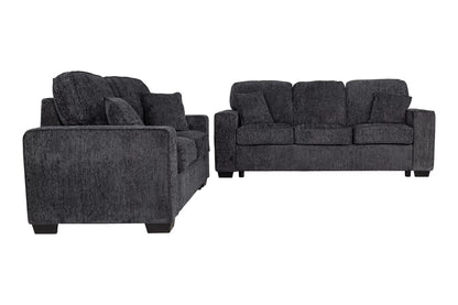 Bellamy Dark Gray Sofa Set – 2 Piece - alternate view 5