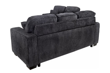 Bellamy Dark Gray Sofa Set – 2 Piece - alternate view 6