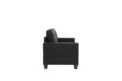 The Sloane Black Sofa Set – 2 Piece - view 4