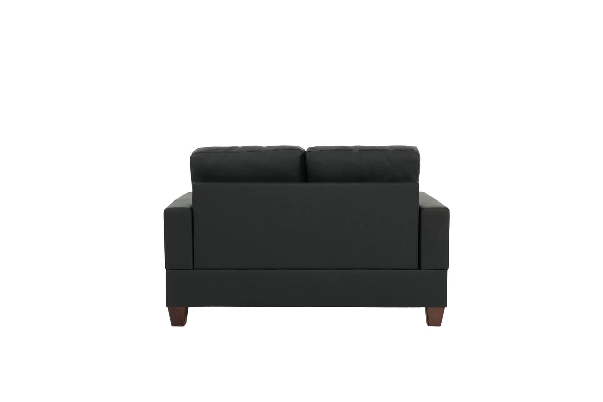 The Sloane Black Sofa Set – 2 Piece - view 5