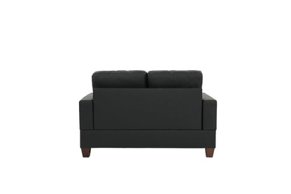 The Sloane Black Sofa Set – 2 Piece - view 5