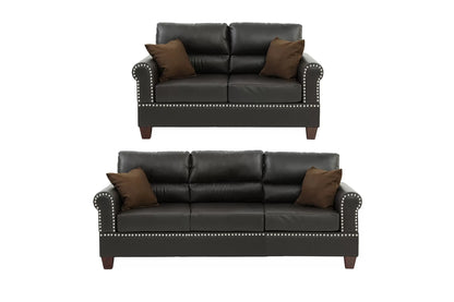 The Whitmore Espresso Sofa Set – 2 Piece - view 2