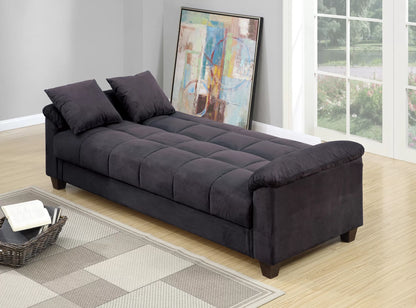 The Fulton Ebony Convertible Sofa - view 7