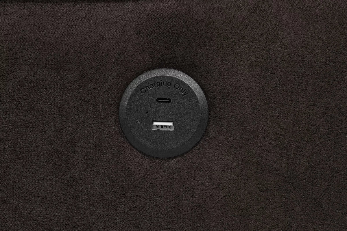 The Fulton Ebony Convertible Sofa - view 9