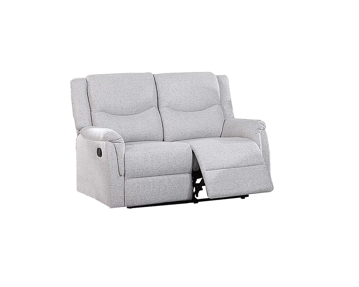 The Darian Sincere Bone Burlap Manual Recliner Loveseat - view 3