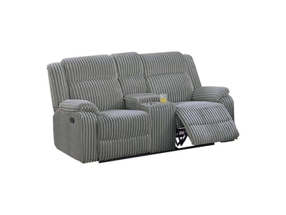 The Winslow Smoke Corduroy Manual Motion Living Room Set – 3 Piece - view 12