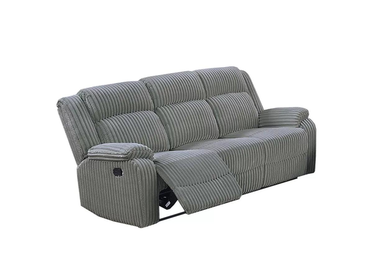 The Winslow Smoke Corduroy Manual Motion Living Room Set – 3 Piece - view 17