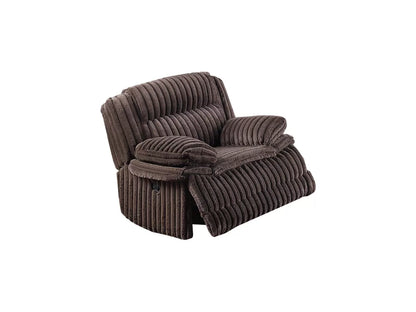 The Quimby Chocolate Corduroy Manual Motion Living Room Set – 3 Piece - view 10