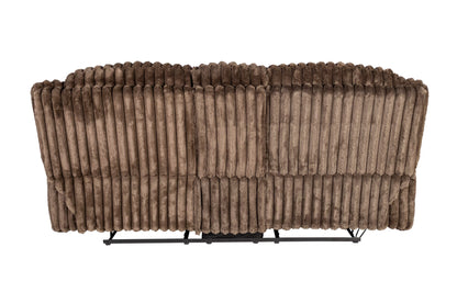 The Quimby Chocolate Corduroy Manual Motion Living Room Set – 3 Piece - view 19