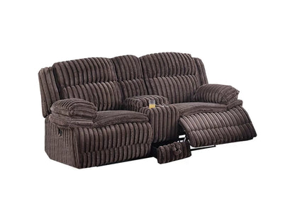 The Quimby Chocolate Corduroy Manual Motion Living Room Set – 3 Piece - view 21