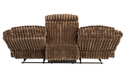 The Quimby Chocolate Corduroy Manual Motion Living Room Set – 3 Piece - view 31