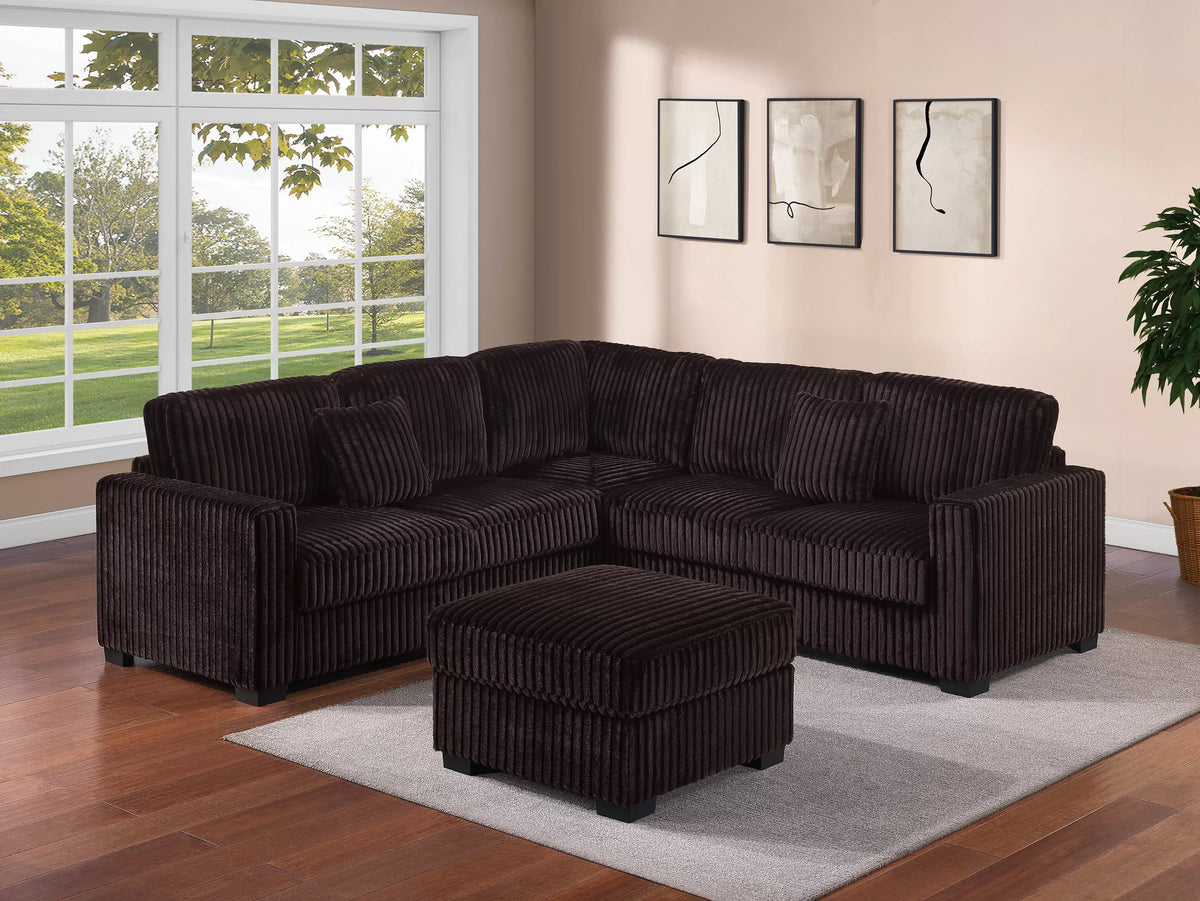 The Ashcroft Coffee Sectional – 4 Piece