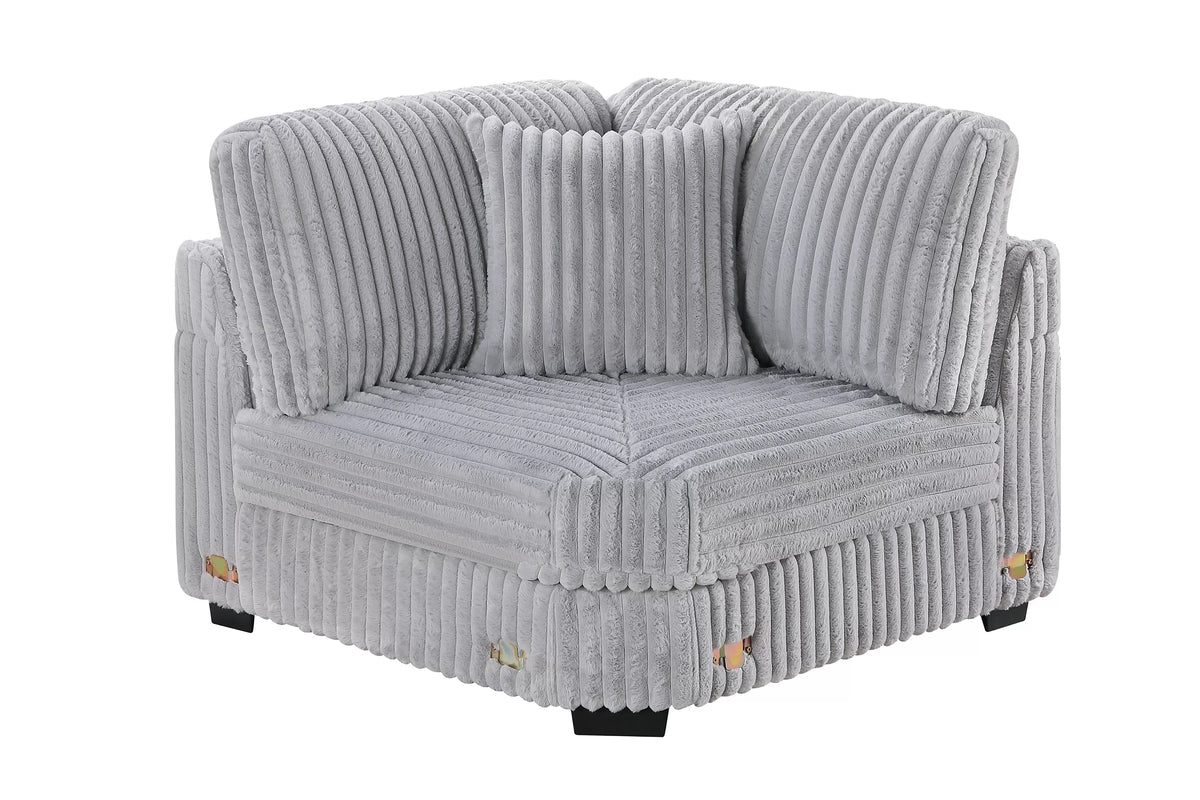 Summit gray corner wedge