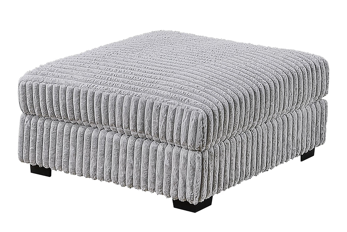 Summit gray ottoman