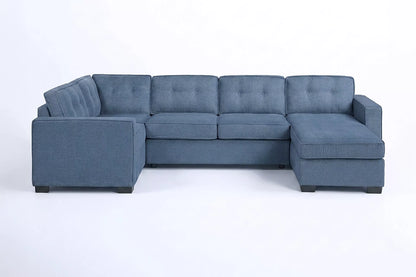 The Ingram Blue Sectional – 3 Piece