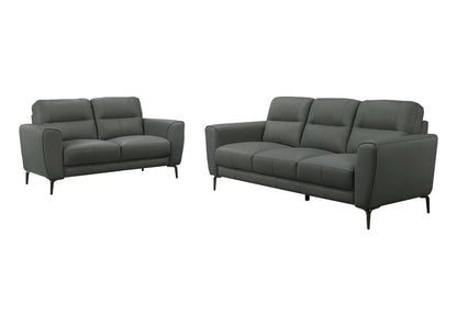 The Sterling Anthracite Sofa Set – 2 Piece - view 2