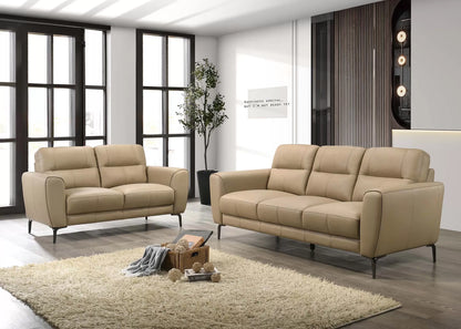 The Sterling Taupe Sofa Set – 2 Piece