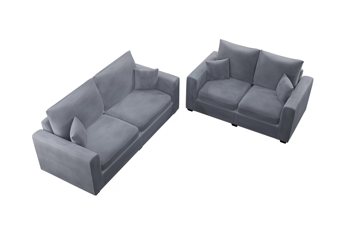 The Ashton Ridge Fog Sofa Set – 2 Piece - view 5
