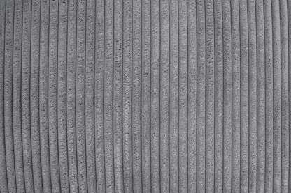 The Marston Dark Gray Corduroy Sectional – 2 Piece