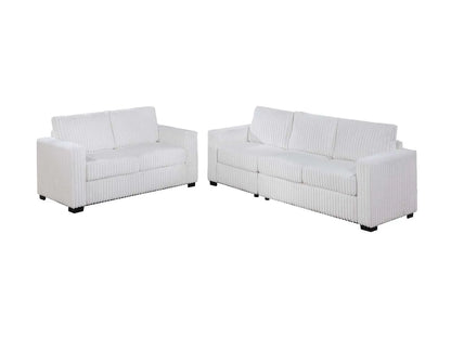 The Haven Milk Sofa Set – 2 Piece