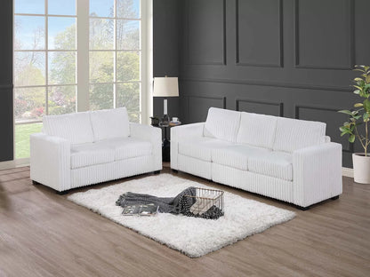 The Haven Milk Sofa Set – 2 Piece