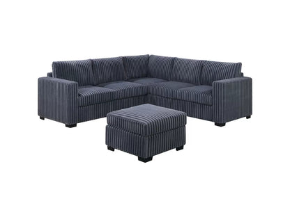 The Blackwood Dark Gray Sectional – 4 Piece - view 2