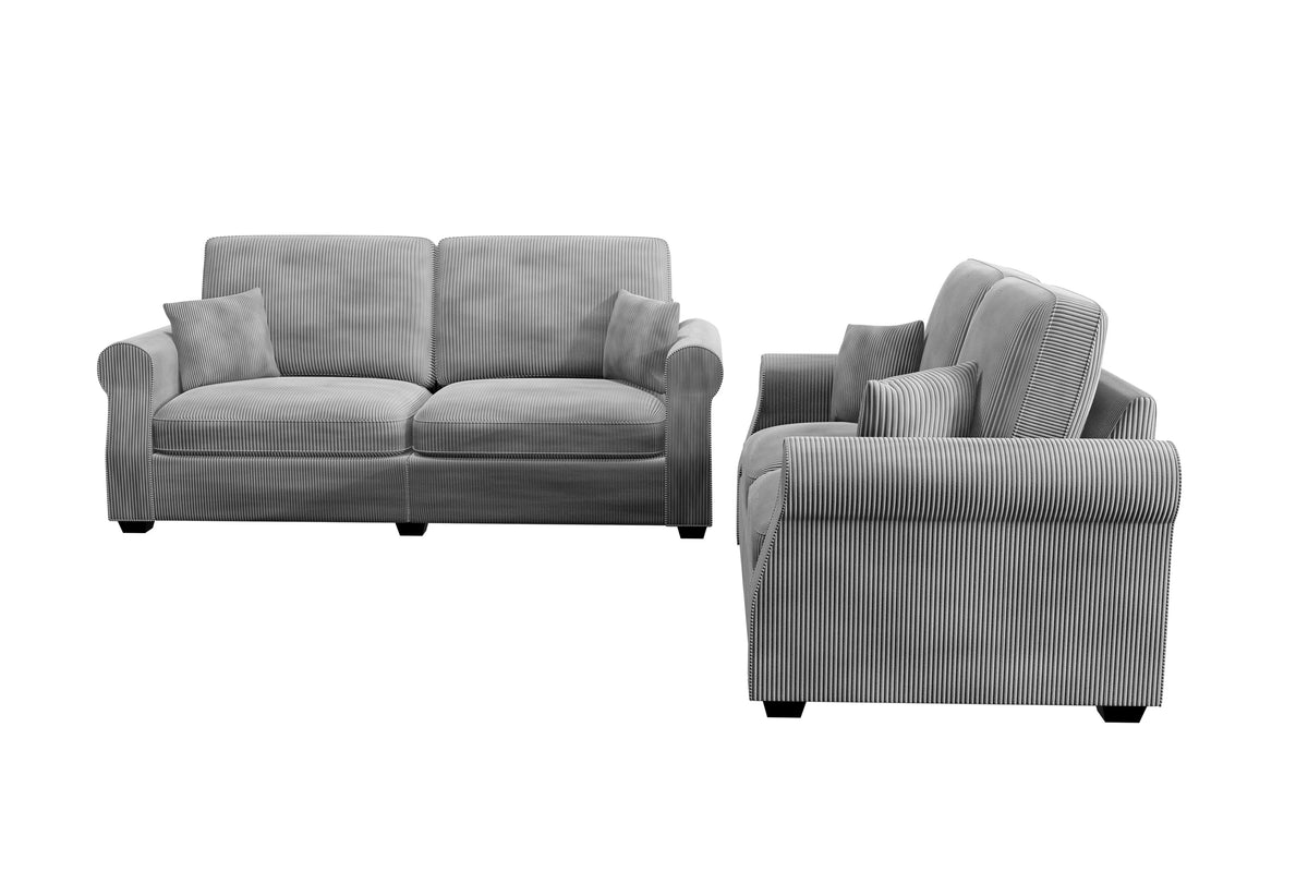 The Winslow Fog Sofa Set – 2 Piece - view 3
