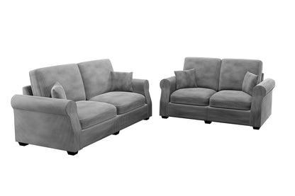 The Winslow Fog Sofa Set – 2 Piece - view 4