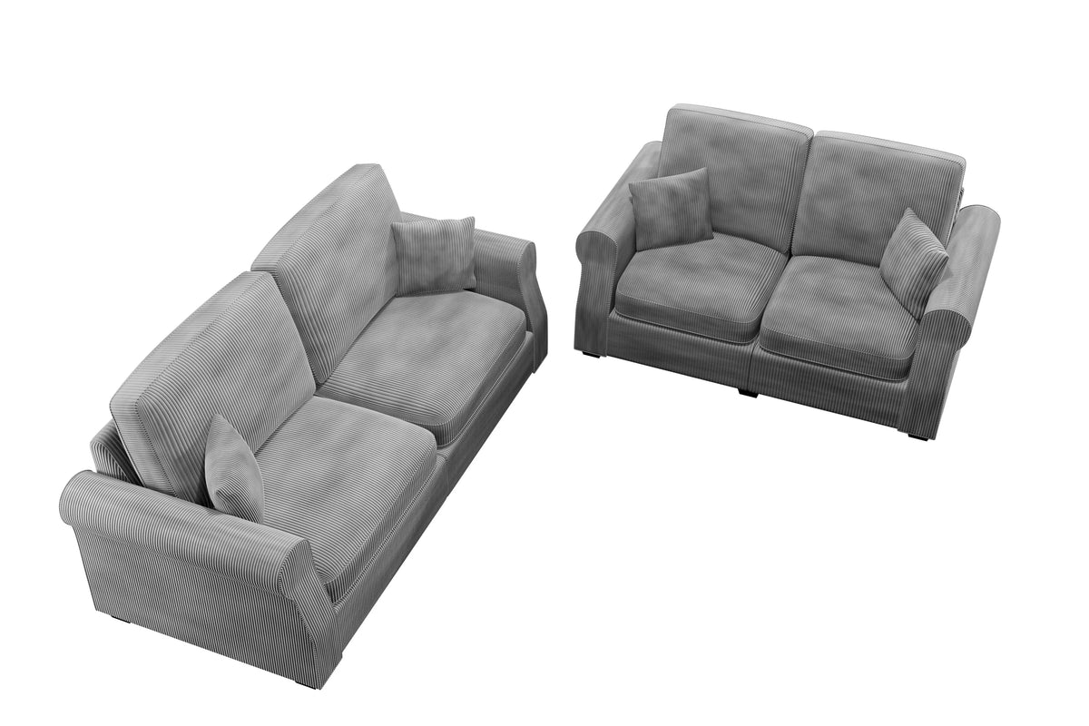 The Winslow Fog Sofa Set – 2 Piece - view 5