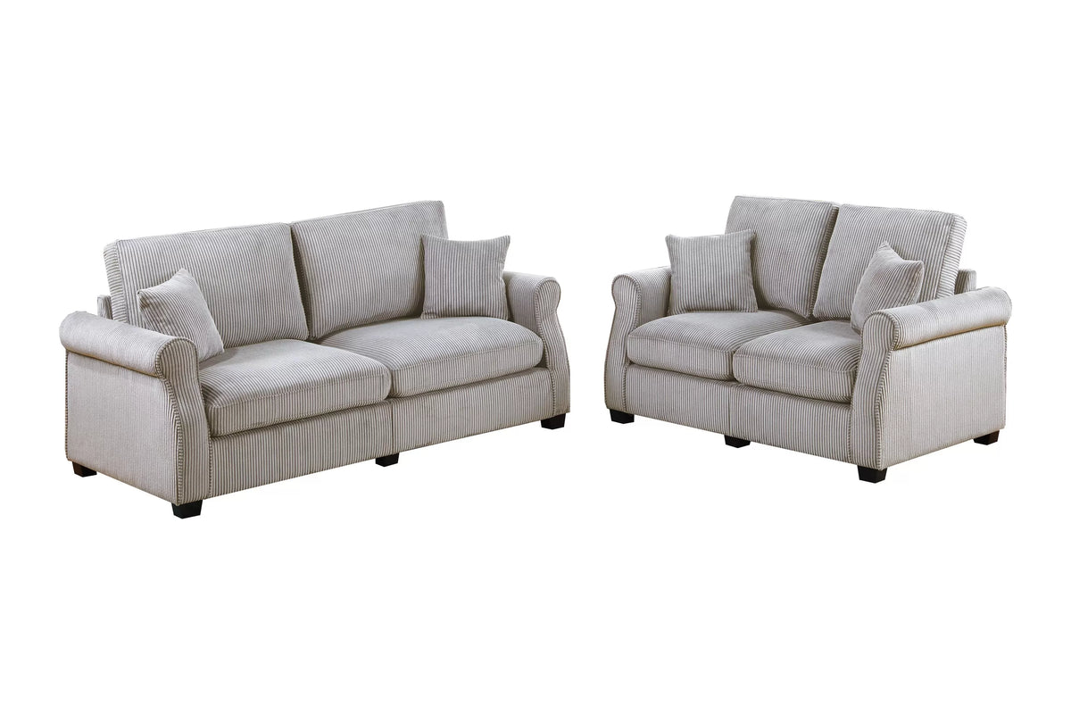 The Winslow Ivory Sofa Set – 2 Piece - view 2