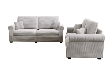 The Winslow Ivory Sofa Set – 2 Piece - view 3