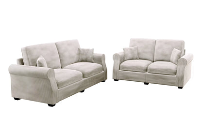 The Winslow Ivory Sofa Set – 2 Piece - view 4