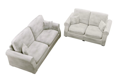 The Winslow Ivory Sofa Set – 2 Piece - view 5