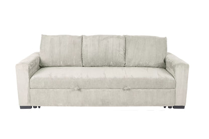 The Ivers Ivory Convertible Sofa - view 3