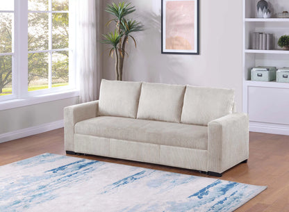 The Ivers Ivory Convertible Sofa