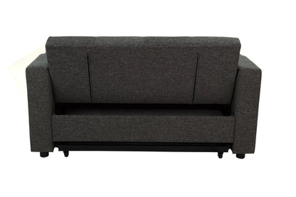 The Drayton Charcoal Convertible Sofa - view 10