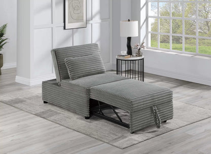 The Corwin Smoke Convertible Sofa - view 2