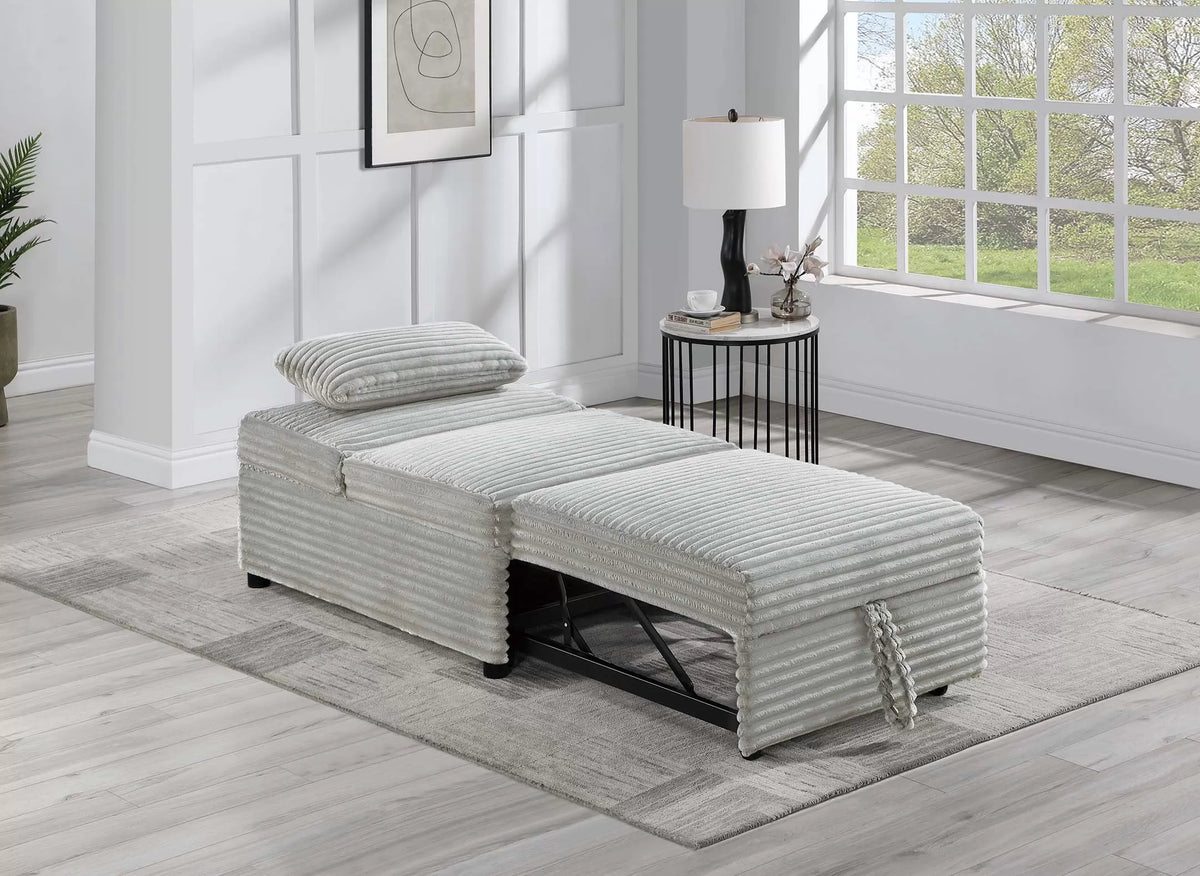 The Corwin Ash Convertible Sofa - view 3
